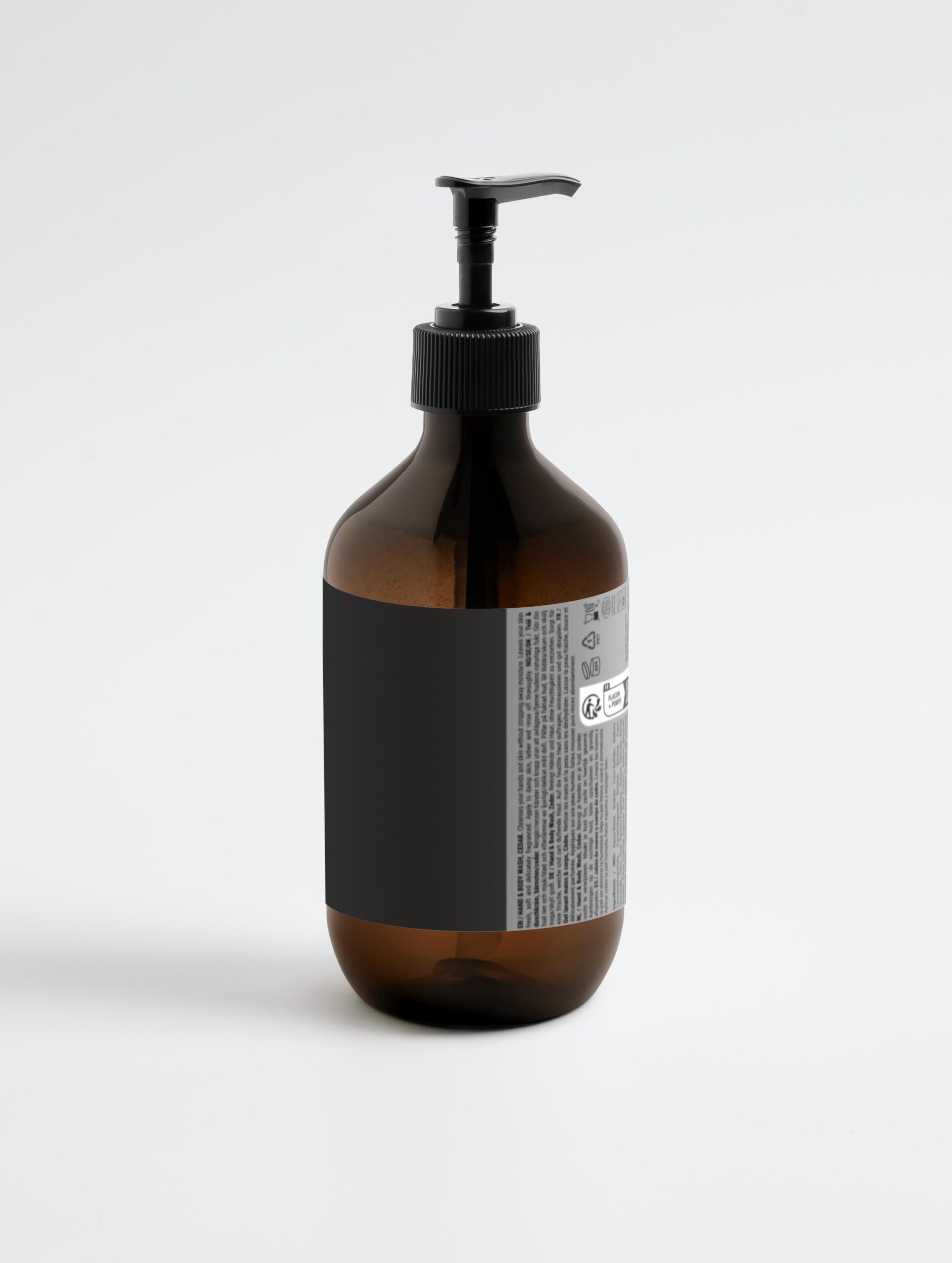 Hand & Body Wash, Peppermint & Dark Cedar - Image 3