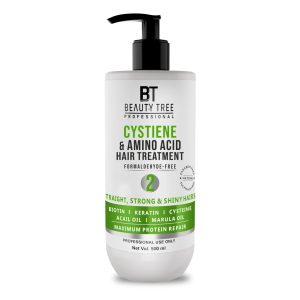 Beauty Tree Cysteine Keratin Hair Treatment For Salon Smooth Straight Hair | Formaldehyde Free | Smell Free For Women & Men 900 ml