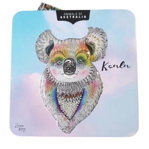 Tin Animals Of Australia Koala With Shortbread