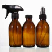 200ml Amber Glass Bottle (bottle ONLY)