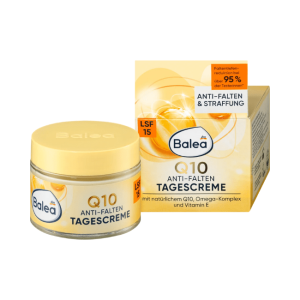 Balea Anti Falten Gesichtscreme Q10 LSF 15, 50 ml