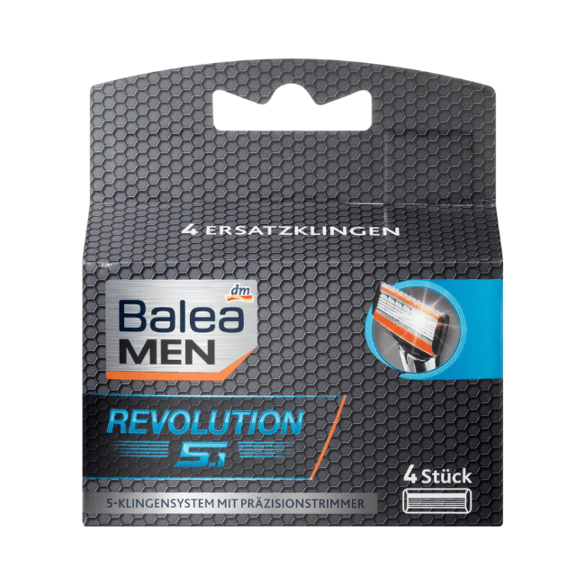 Balea MEN Rasierklingen Revolution 5.1, 4 St - Image 2