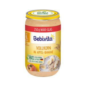 Bebivita Frucht & Getreide Vollkorn in Apfel-Banane, ab dem 6.Monat 250 g