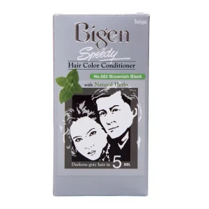 Bigen Speedy Hair Color Conditioner Brownish Black 882