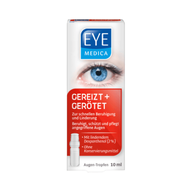 EYE MEDICA Augentropfen Gereizt und Gerötet 10 ml