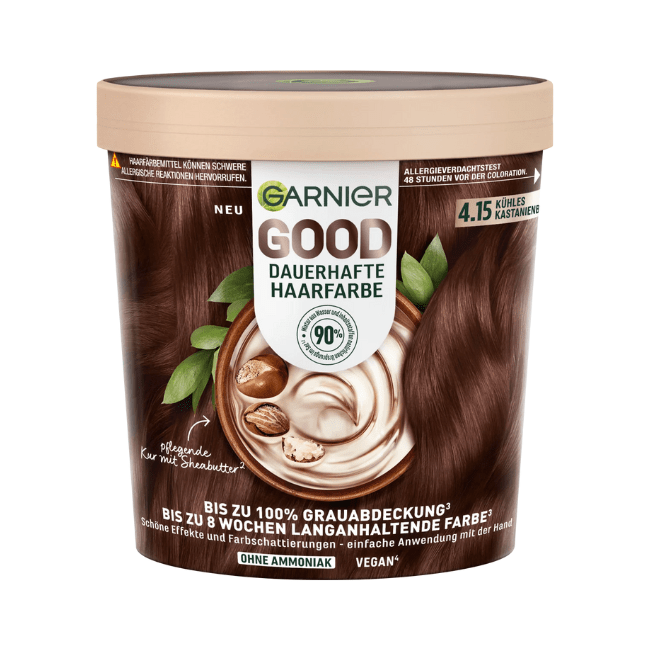 Garnier GOOD Haarfarbe 4.15 Kühles Kastanien Braun 1 St