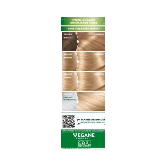 Garnier Nutrisse Haarfarbe 80 Vanilla Blond, 1 St - Image 4
