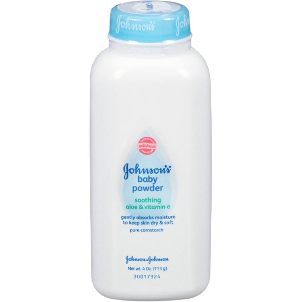 J&J Baby Powder With Aloe 4oz - Image 2