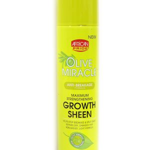 African Pride Olive Miracle Growth Sheen Spray 8oz