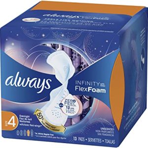 Always Infinity Pads Overnight With Wings 13ct