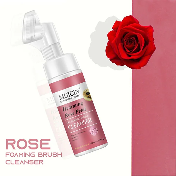 MUICIN ROSE PETAL GEL FOAMING BUBBLE CLEANSER - Image 4