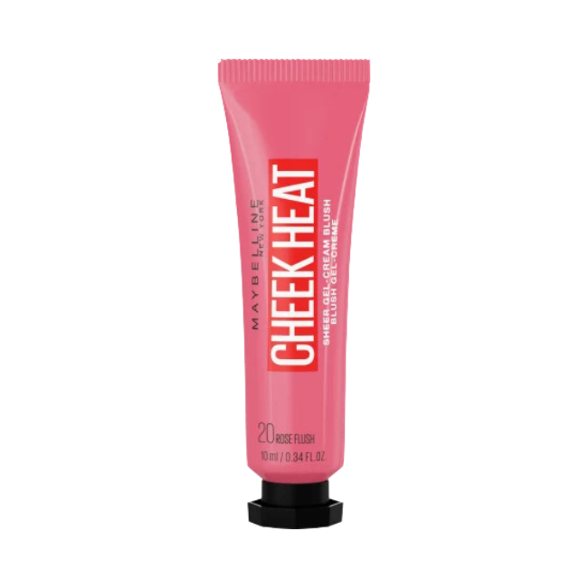 Maybelline New York Blush Cheek Heat 20 Rose Flash 10 ml - Image 2