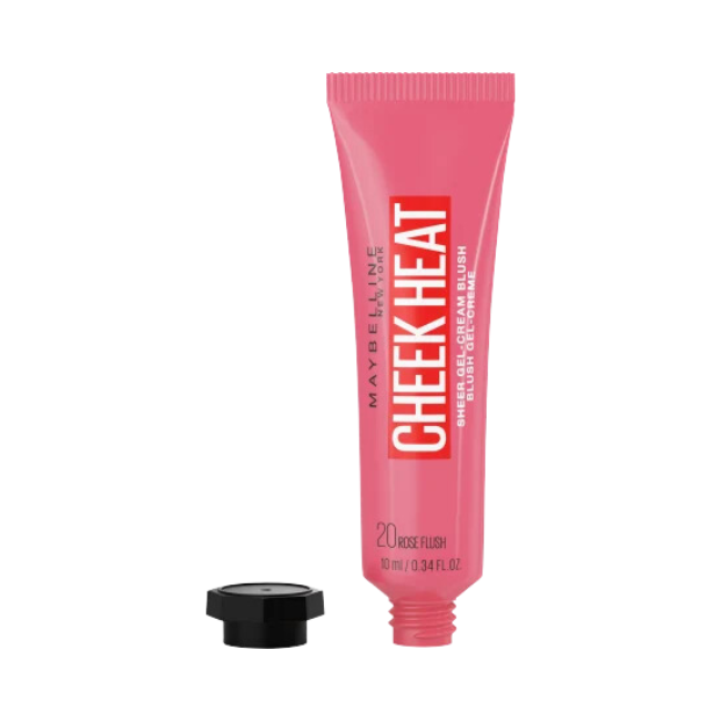 Maybelline New York Blush Cheek Heat 20 Rose Flash 10 ml - Image 3