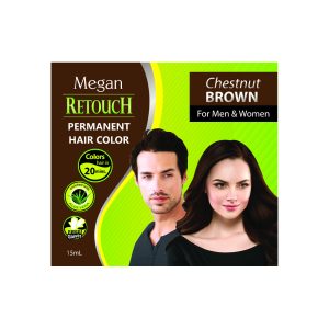 Megan Retouch Permanent Hair Color – Chestnut Brown
