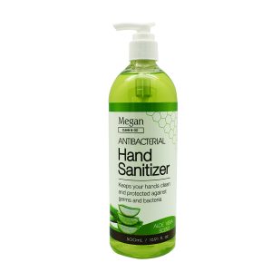 Megan Clean & Go Antibacterial Hand Sanitizer with Aloe Vera Scent 500ml