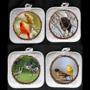 Michigan Birds Hot Pads Pot Holder