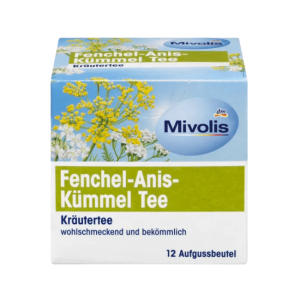 Mivolis Kräuter-Tee Fenchel- Anis- Kümmel Tee (12 x 2.0 g)
