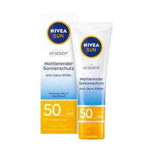 NIVEA SUN Sonnencreme Gesicht mattierend LSF50