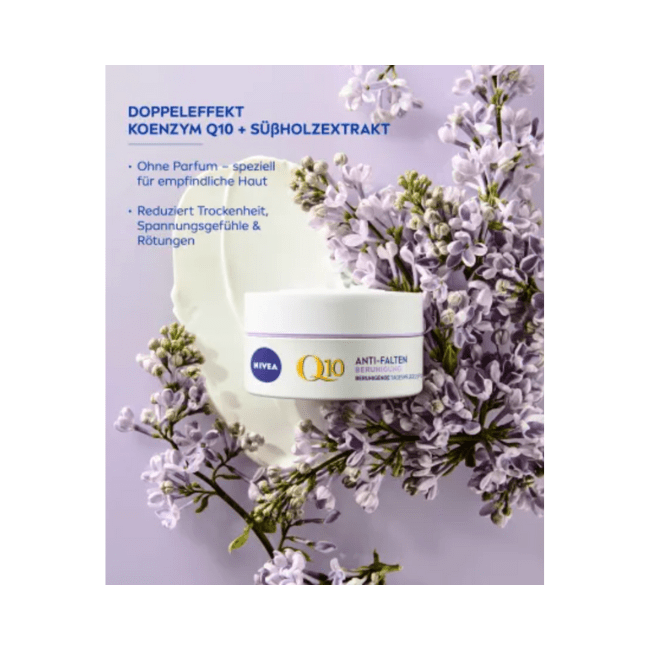 NIVEA Tagescreme Q10 Anti-Falten Beruhigend LSF 15, 50 ml - Image 5