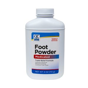 QC Medicated Foot Powder 4oz