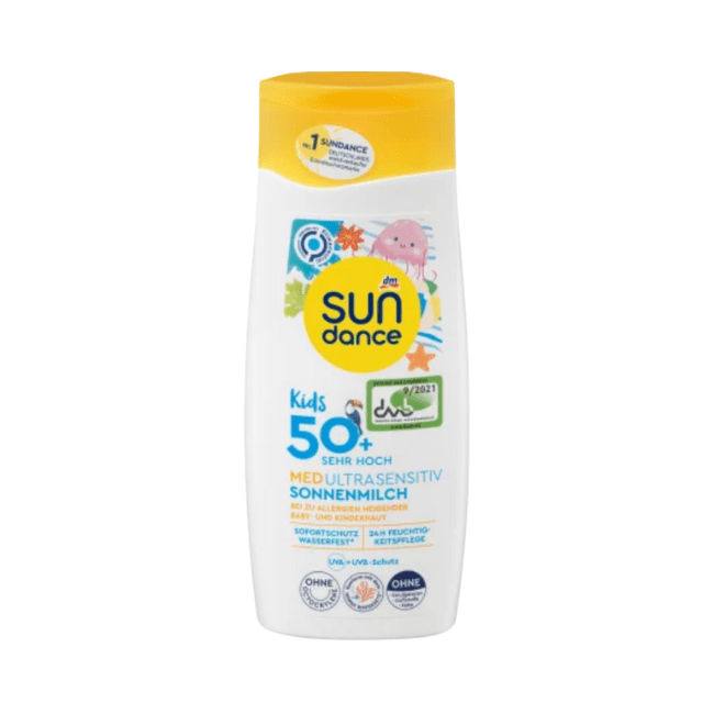 SUNDANCE Sonnenmilch MED Ultra Sensitiv Kids LSF 50+ 200 ml - Image 2