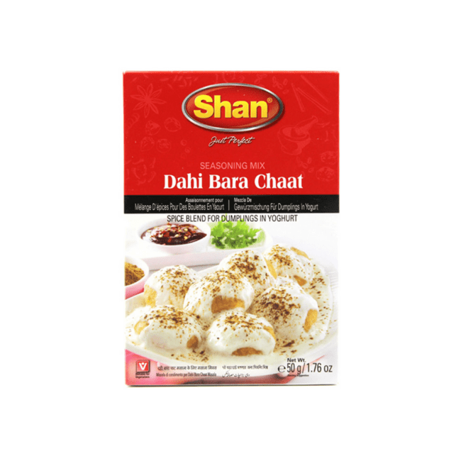 Shan Dahi Bara Chaat Spice Mix for Yoghurt & Lentil 50g - Image 2