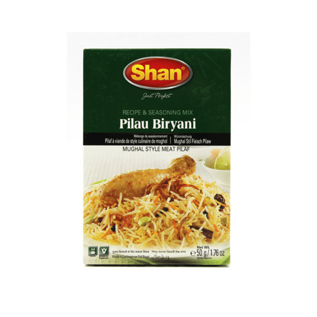 Shan Pilau Biryani Spice Mix for Meat Spices 50g - Image 2