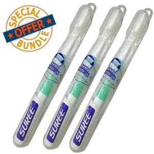 Suree Tooth Brush Green 3 PCs