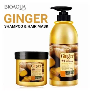 BIOAQUA Ginger Shampoo & Hair Mask for Anti Hair Loss