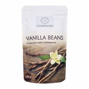 Vanilla beans Pompona 100 g – Madagascar