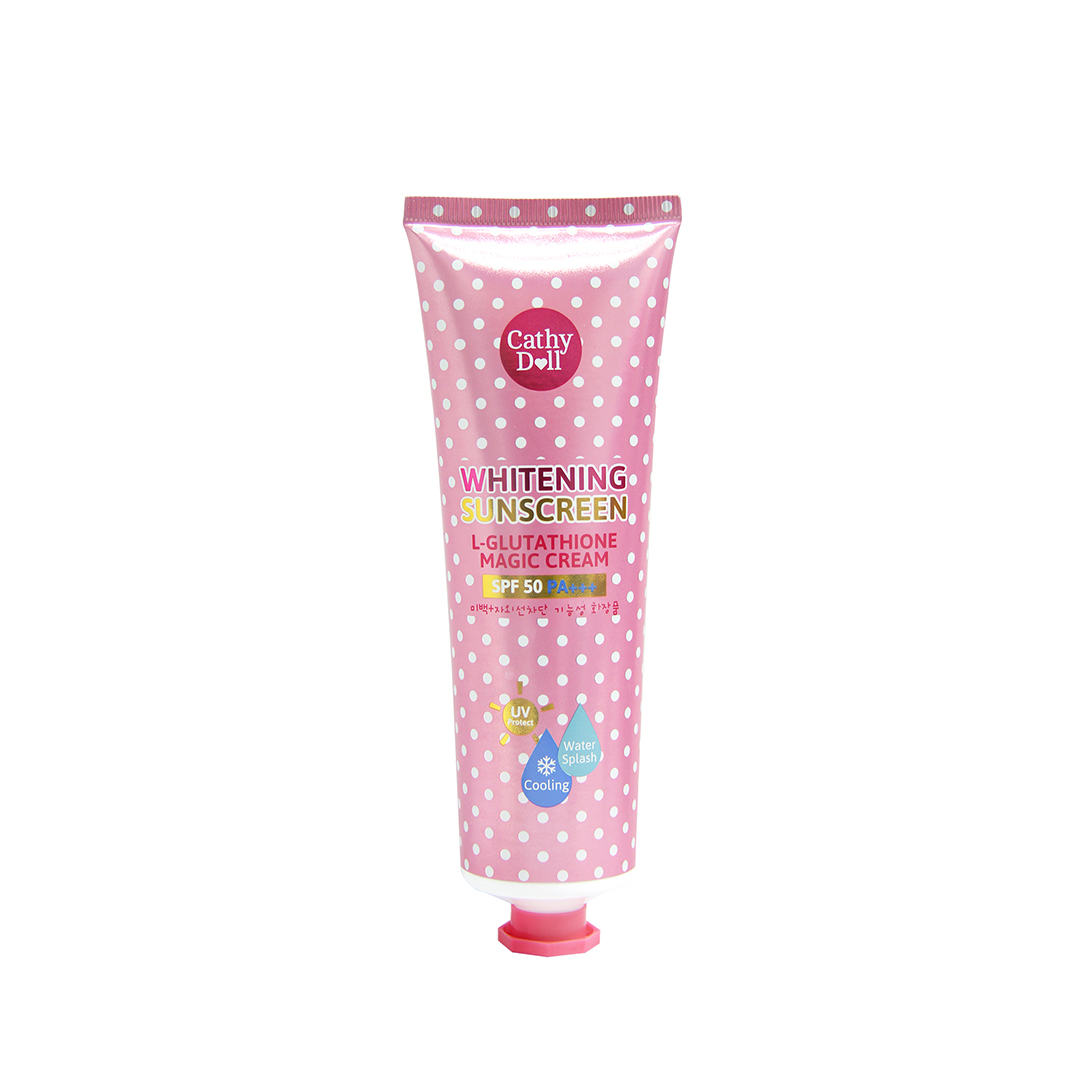 Cathy Doll Whitening Sunscreen L-Glutathione Magic Cream with SPF 50 PA+++