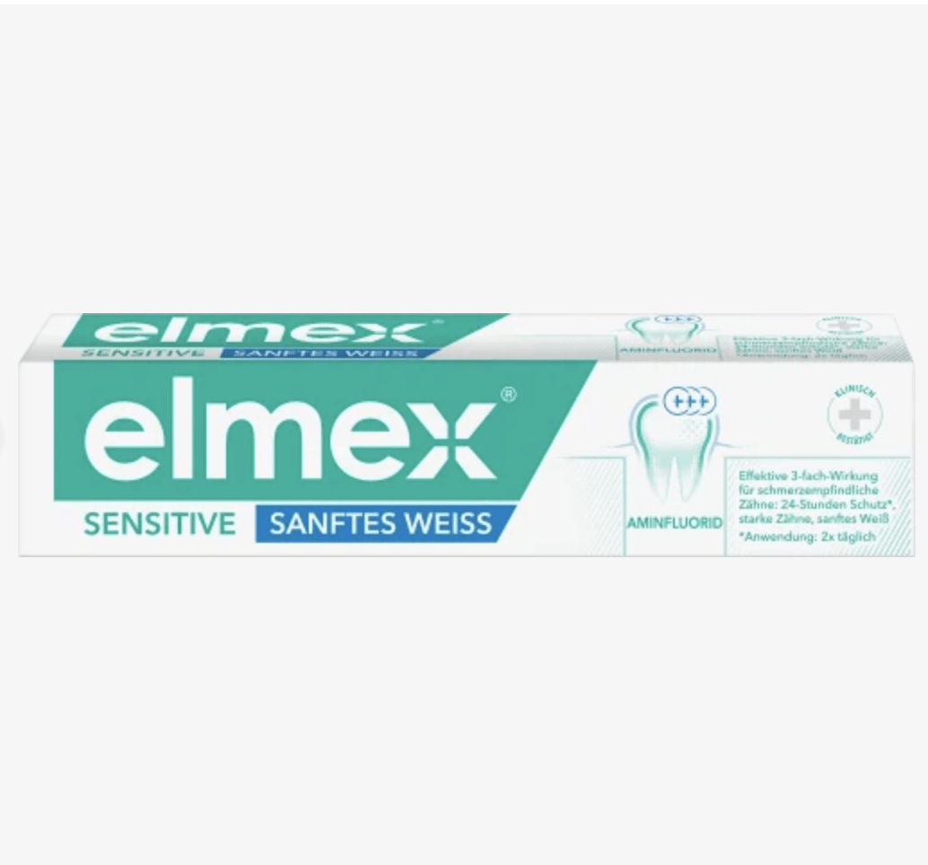 elmex Zahnpasta sensitive sanftes weiss 75 ml - Image 2