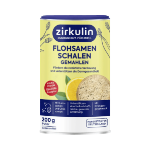 Zirkulin Flohsamenschalen Orange Chia + Leinsamen 200 g