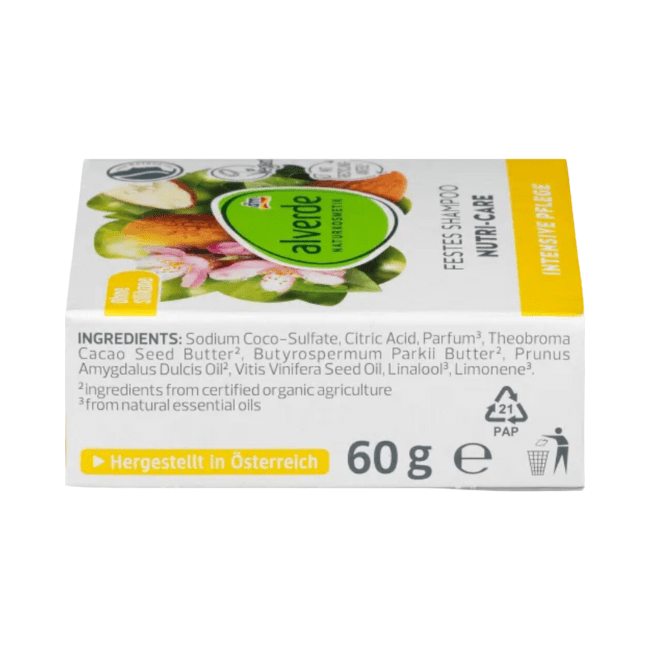 alverde NATURKOSMETIK Festes Shampoo Nutri-Care 60 g - Image 6