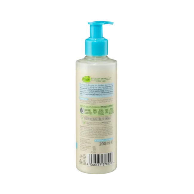 alverde NATURKOSMETIK Haarmilch Feuchtigkeit Aloe Vera & Hyaluron 200 ml - Image 4