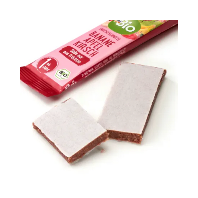 dmBio Fruchtriegel Kirsche-Apfel-Banane ab 1Jahr 25 g - Image 3