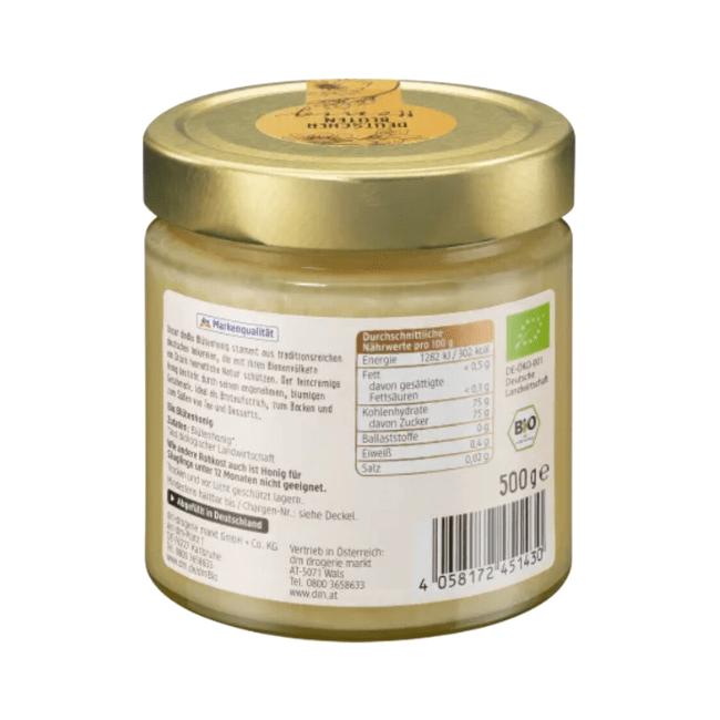 dmBio Honig Deutscher Blütenhonig 500 g - Image 4