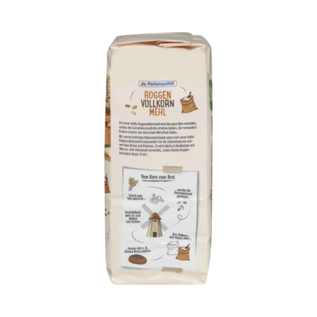 dmBio Mehl, Roggen Vollkorn, Naturland, 1.000 g - Image 7